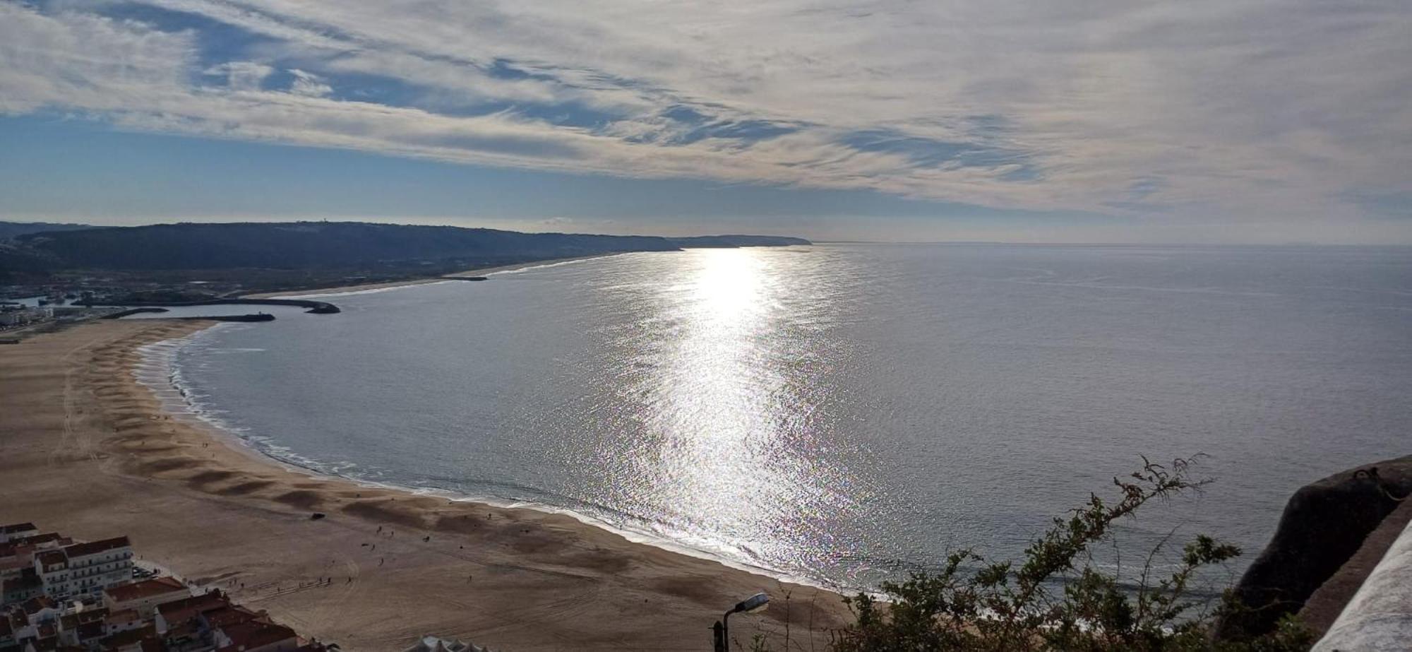 Elegant Sea View Apartment Nazare Bagian luar foto