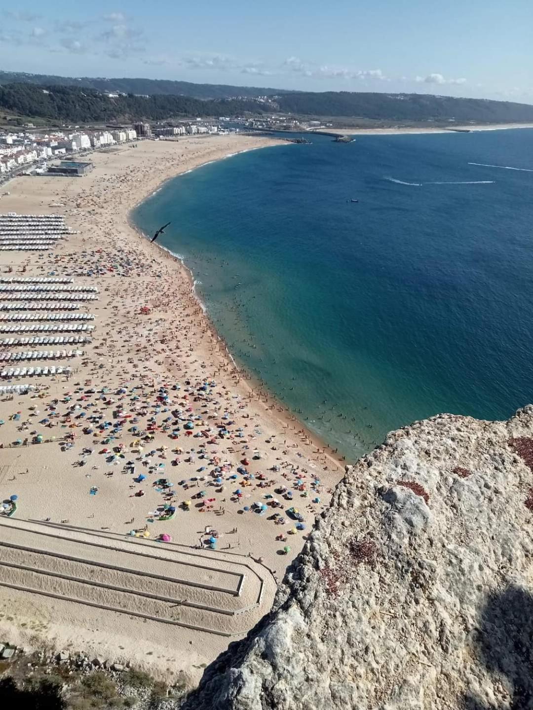 Elegant Sea View Apartment Nazare Bagian luar foto